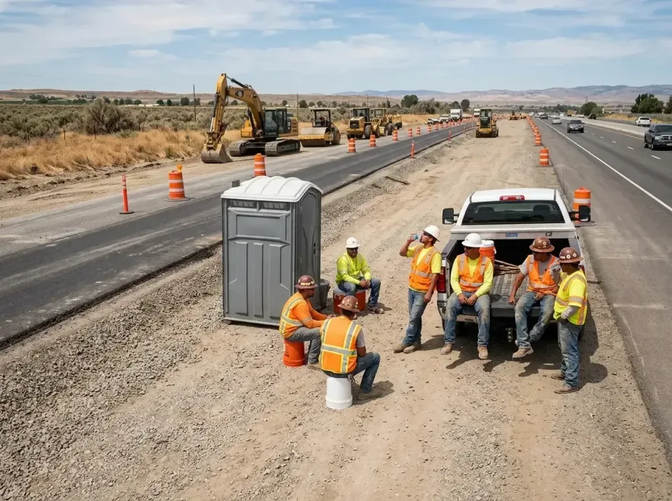 highway-road-construction-crew-007 — frequently asked questions, Porta Potty and Restroom Rentals in Kalispell, MT